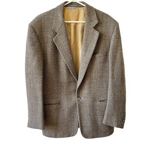 MAURIZIO BALDASSARI SPORT COAT BLAZER MENS 50 100% WOOL CAREER ITALIAN CLASSIC
